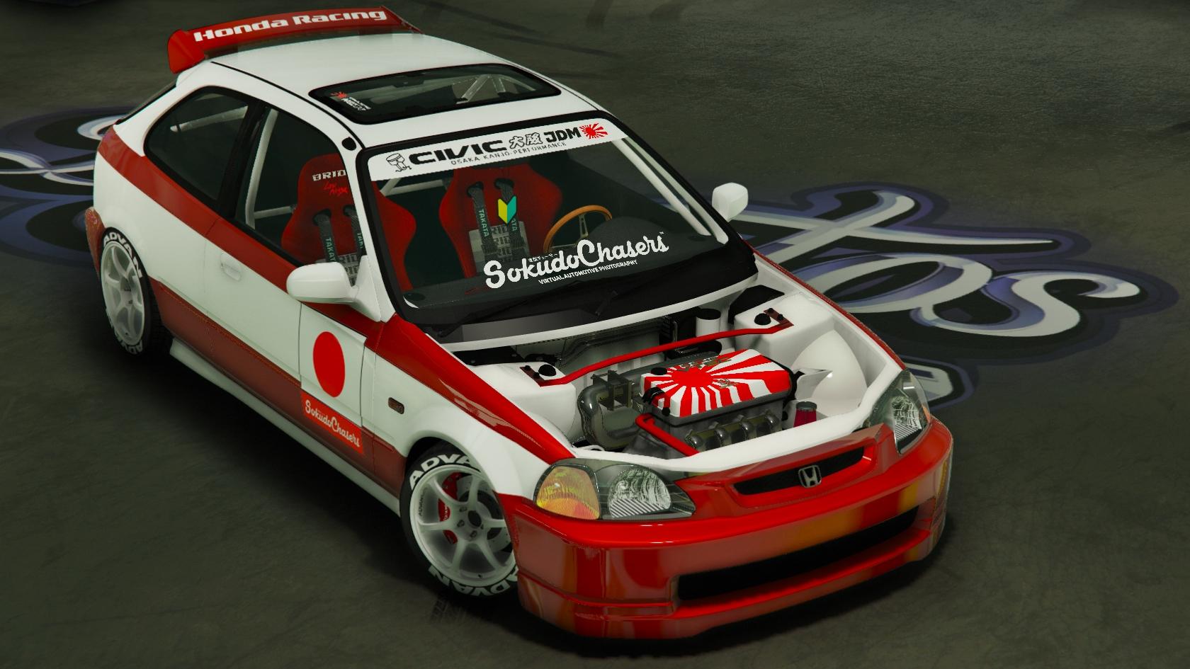 Honda civic ek9 kanjo